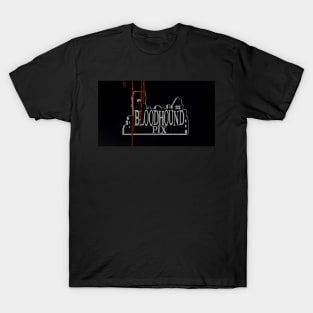 Bloodhound Pix Dripping Blood Logo T-Shirt